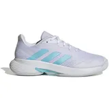 adidas CourtJam Control Tennisschuh Cloud White / Bliss Blue / Cloud White 40 2/3