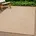 Teppich rechteckig Höhe 1 mm moderner robuster In und Teppich Jute Look beige 140 cm x 200 cm x 1 mm