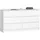 Akord Kommode K140 138 x 77 x 40 cm Weiß