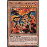 SR02-DE006 - Finsterer Flackerdrache - Common - DE - im Set mit Ultrapro Toploader - Yugioh