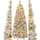 Costway Künstlicher Weihnachtsbaum mit Beleuchtung Grün 150 cm
