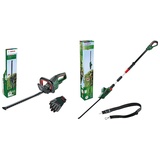 Bosch Akku-Heckenschere UniversalHedgeCut 18V-50 (ohne Akku, 18-Volt-System P4A & 06008B3001 Schnurlose Teleskop-Heckenschere UniversalHedgePole 18 (ohne Akku und Ladegerät)