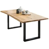 SalesFever Esstisch | holzfarben | Maße cm B: 140 x 80 x 75