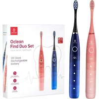 oclean Find Duo Set elektrische Zahnbürsten pink/blau + 2. Handstück