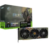 MSI GeForce RTX 4070 Ti SUPER 16G GAMING Slim Stalker 2 Edition Grafikkarte - Mit Stalker 2 GameCode, RTX 4070 Ti GPU, 16GB GDDR6X HDMI 3x DP