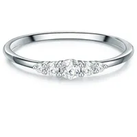 Trilani Ring Sterling Silber Zirkonia in 60 Damen