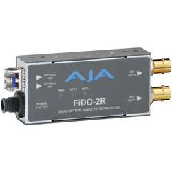 AJA FiDO-2R Dual Channel Fiber to SDI - Video Extender