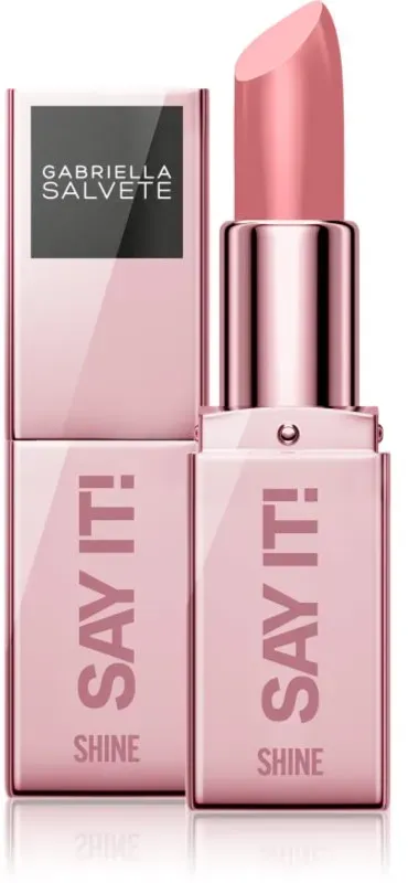 Gabriella Salvete Say It! And Shine! feuchtigkeitsspendender Lipgloss Farbton 01 3.5 g