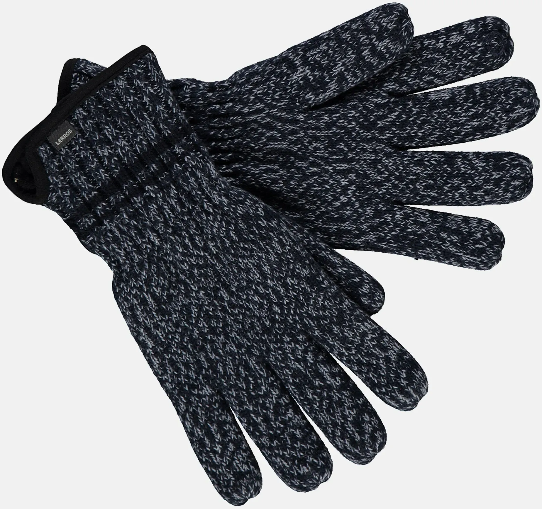 Strickhandschuh, Melange - Bold Navy - S