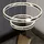LUCANDE Lyani 1-flg. 60 cm chrom/silber