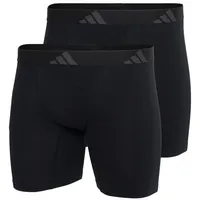 adidas Active Flex Cotton Ergonomic Boxershorts schwarz S 2er Pack
