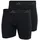 adidas Active Flex Cotton Ergonomic Boxershorts schwarz S 2er Pack