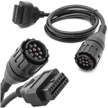ADAPTER UNIVERSE Diagnosegerät OBD 2 auf 10 Pol Stecker