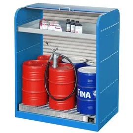 Bauer Rollladenschrank Stahlblech 73 Liter Feuerrot