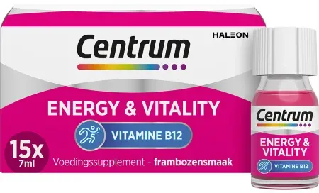 Centrum Energie & Vitalität Vitamin B12 Shots Energie/Konzentration/Gedächtnis/Nervensystem 15 Stück