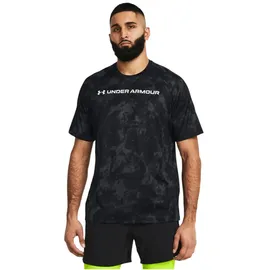 Under Armour Tech ABC Camo Trainingsshirt Herren 001 black/white XXL