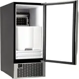 Saro Eiswürfelbereiter Modell EB 30IN, - Schwarz/Silber