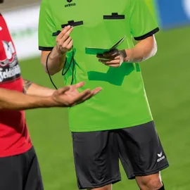 Erima Valencia Schiedsrichtershorts schwarz S