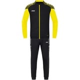 Jako Kinder Trainingsanzug Polyester Performance Schwarz/Soft Yellow, 116