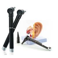 Ohren Stethoskop, 2 Stück Ohrenpflege Stiftlicht, Diagnose Stiftlicht, Otoskop Ohrenpflege, Lupenlinse Klinische Taschenlampe Led Stift