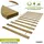 furnify Lattenrost Rollrost 80 x 200 cm