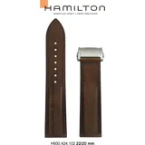 Hamilton Leder Jazzmaster Band-set Leder-braun-22/20 H690.424.102 - braun