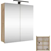 Planetmöbel Merkur 60 cm gold schwarz LED
