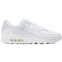 Nike Air Max 90 Herren Freizeitschuhe, weiß, Größe 49 1⁄2 - 49 1⁄2