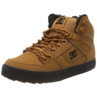 DC Shoes DC Pure High-top Wc Winter Sneaker, Wheat Black, 40.5 EU