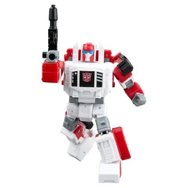 Transformers Age of the Primes Swerve, verwandelbare Deluxe-Klasse Action-Figur 11 cm, Blau/Weiß