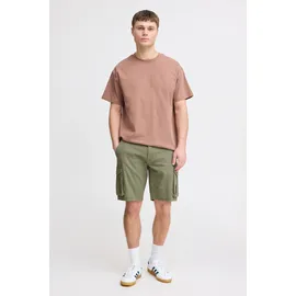 !Solid Cargoshorts SOLID "Cargoshorts SDKarim", Herren, Gr. 3XL, N-Gr, grün (dusty olive), Obermaterial: 99% Baumwolle CO. 1% Elasthan EL., Hosen