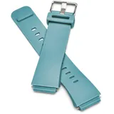 TIME TIMER Uhrenarmband, farbiges Zubehör – weiches Silikon, abnehmbares, verstellbares Ersatz-Uhrenarmband, kompatibel Uhr (Karibikblau – klein)