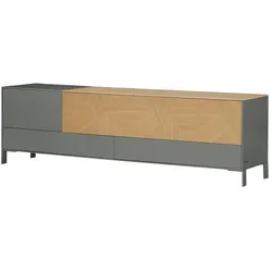 Jette Home Lowboard Slice ¦ grau ¦ Maße (cm): B: 220 H: 65 T: 50.0