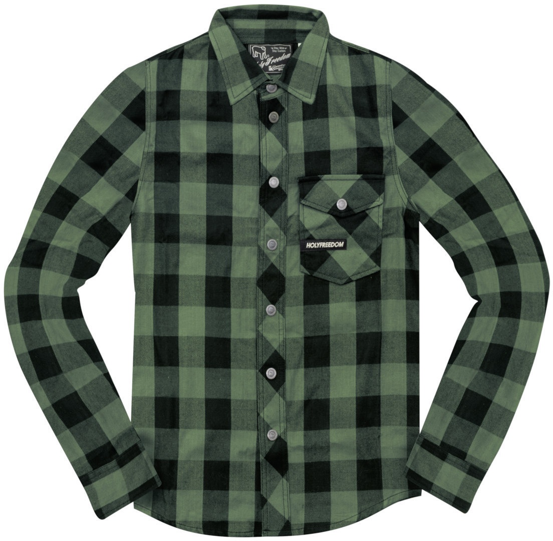 HolyFreedom Jessie James Flannel Overhemd, groen, S