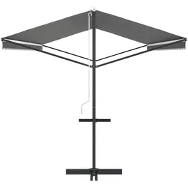 vidaXL Markise 6 x 3 m grau