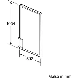 Bosch KFZ30AX0 Kühlschrankfront