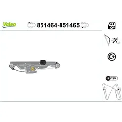Valeo Fensterheber ohne Motor [Hersteller-Nr. 851464] für BMW