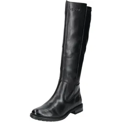 Stiefel BAGATT "BAGATT Stiefel Leder/Synthetik", Damen, Gr. 39, schwarz, Leder, Synthetik, casual, Schuhe