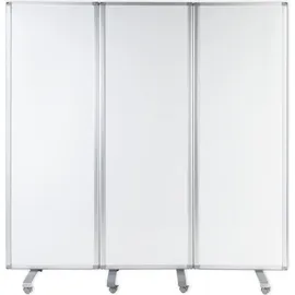 Master of Boards Master of Boards, Mobile Trennwand Whiteboard 3-teilig