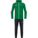 Jako Trainingsanzug Polyester Power mit Kapuze, Sportgrün, 36