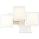 Brilliant Cubix LED Deckenleuchte, 5-flammig weiß