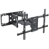 PureMounts PM-FM51-600 - TV-Wandhalterung, neigbar, schwenkbar, 37'' - 70'', Schwarz