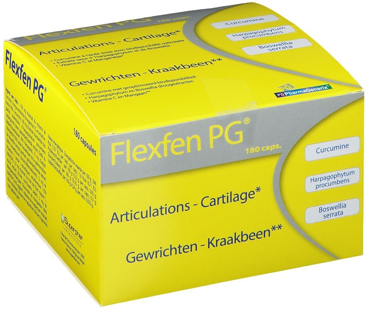 Pharmagenerix Flexfen PG® Articulations Cartilage 180 pc(s) capsule(s)