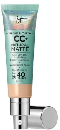 IT Cosmetics Your Skin But Better CC+ Natural Matte SPF40 Light Pumpflasche 32ml