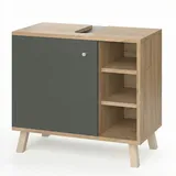Vicco Waschbeckenunterschrank Senyo Sonoma/W Unterschrank