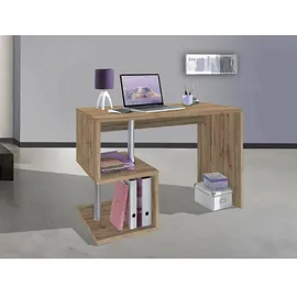 Dmora Schreibtisch Dgyombe, linearer PC-Schreibtisch, Mehrzweck-bürotisch, 100 % Made in Italy, 100 x 50 x 78 cm, Arbeitszimmer, Schreibtische, Bürotische
