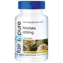 Fair & Pure Maitake 650 mg Kapseln 120 St.