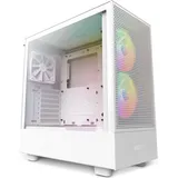 NZXT H5 Flow RGB (ATX), PC Gehäuse, Weiss