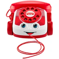 Fisher-Price Babyspielzeug rotes Plappertelefon, Mattel 80-jährige Jubiläumsedition, Spielzeug zum