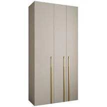 abiks möbel Drehtürenschrank COMO 120 x 245,5 x 50 cm Gold
